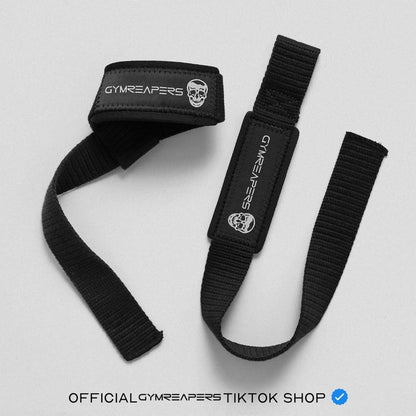 Gymreapers Premium Padded Weightlifting Straps - Lifting Straps for Deadlifts, Rows, Pull-Ups